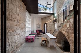 Vertical Stone House Henkin Shavit Architecture Design Archdaily
