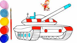 But when the same tractor rolls into the battlefield, there are many reasons for the german army to overcome it. Coloring Drawing Army Tank Vehicles Colouring Pages Coloring Book For Kids Youtube