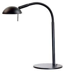Halogen bulbs provide light that's very similar to natural light. 20971bl Basis Halogen Desk Lamp Black 21 Inch High Halogen Desk Lamp With Hi Lo Switch By Kenroy Home Usa Walmart Com Walmart Com