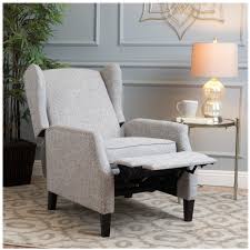 Noble House Muncie Recliner Light Gray Tweed 300603 Best Buy Noble House Recliner Furniture