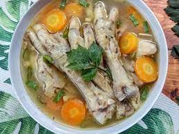 Resep sayur sop ceker 250 gram ceker ayam 250 gram kentang. Resep Sup Ceker Yang Lezat Kuahnya Seger Dan Bikin Nagih Indozone Id