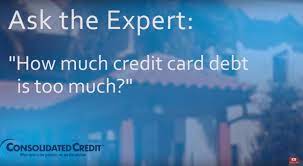 It greatly affects your credit score. How Much Credit Card Debt Is Too Much Consolidated Credit