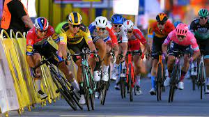Aug 07, 2020 · dutch sprinters fabio jakobsen (far left) and dylan groenewegen (second left, in yellow) collided just before the line. Jakobsens Horror Sturz Als Hatte Er Eine Granate Ins Gesicht Bekommen Eurosport