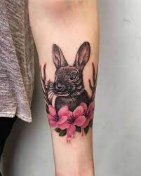 What do rabbits symbolize ? 115 Bunny Tattoos That Will Take You Down The Rabbit Hole