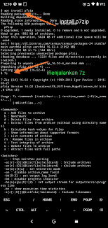 Cara menghapus foto di hp secara permanen bisa melalui fitur enkripsi. Cara Buat Arsip 7zip Via Termux Di Android Imannurz Blog