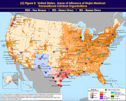 Dea Maps Of Mexican Cartels In The Us Business Insider
