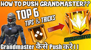 We know that the ranking system in the game is a bit confusing, especially for the new players, they face problems while trying to understand it. Rank Push To Grandmaster Tips And Tricks Jontygaming Garena Freefire Battleground Youtube