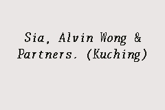 Maybe you would like to learn more about one of these? Map And Reviews About Sia Alvin Wong Partners Kuching