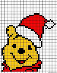 10 Winnie The Pooh Crafts And Activities To Do Over Holiday Break Cross Stitch Patterns Christmas Pixel Art Disney Cross Stitch