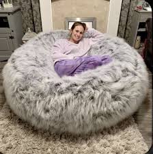 Get it as soon as fri, jun 25. Pin By Jayna Edwards On House Inspo In 2020 Faux Fur Bean Bag Fur Bean Bag Big Bean Bag Chairs