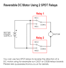 In this video i show how to use a double pole double throw (dpdt) switch or relay as a polarity changer. Dc Motor Reversing Circuit Timer Or Remote Control Quasar Electronics