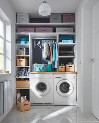 Comment Reussir L Amenagement D Un Coin Buanderie Chez Soi Buanderie Etageres Buanderie Amenagement Buanderie