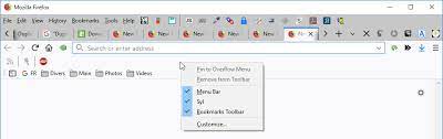 Mozilla Firefox 57+ : Custom Toolbar Is Still Supported But How To Manage  It? - Super User