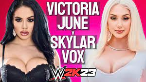 💥 WWE 2K23 l Victoria June v Skylar Vox - No Holds Barred Match 💥 -  YouTube