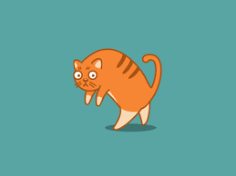 Animal Gifs Cute Funny Drawings And Animations Cats Cute Funny Gifs Animations Humor Silly Dessins Droles Gif Mignon Video Drole Chat