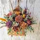 Create & Take: Wood Flower Christmas Tins event image