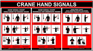 crane hand signals top running monorail underhung jacks sign crane 176