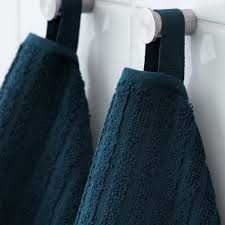 As well as offering bath towels and bath sheets, we also have a range of bath mat sets to ensure you have a consistent theme within your bathroom as well a selection of laundry hampers and some of our most popular towels include white, black, yellow, blue, green, ochre, teal, purple, pink and grey. Vagsjon Bath Towel Dark Blue 70x140 Cm Ikea
