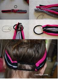 Diy Make Your Own Fabulous Headbands Using Old T Shirts Diy Hairstyles Headbands Fabric Headbands