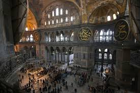 As part of the conversion, the ottomans covered many. What Will Happen To The Hagia Sophia Now That It S A Mosque Again Ars Technica