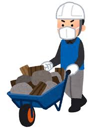 瓦礫の撤去をする人のイラスト&nbsp;|&nbsp;かわいいフリー素材集&nbsp;いらすとや