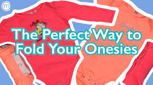 The Best Hack For Moms To Fold Baby Onesies Youtube