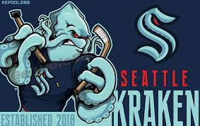 The kraken will compete in the national hockey league as a. Seattle Kraken Mascot Logo Kraken Seattle Sports National Hockey League
