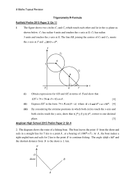 Trigonometry R Trigonometric Functions Triangle