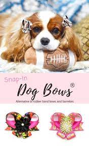 Snap In Dog Bows Hair Bows Come In A Variety Of Styles For The Stylish Pup Our Classic Hair Bows Are Perfect For Top Knots And E Dog Bows Dog Hair Bows Bows