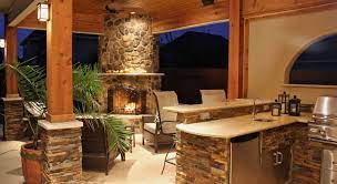 Step up your entertaining game with one of these diy outdoor kitchen plans that you can put outside on an existing patio, deck, or area of your yard. Creative Outdoor Kitchen Patio Ideas For Md Dc Homes