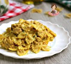 I più esigenti possono utilizzare del tonno fresco; Farfalle Cremose Tonno E Zafferano Tutto Fa Brodo In Cucina