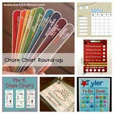 chore chart round up