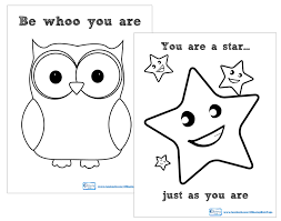 Birds coloring page to download. New Twinkle Twinkle Owl Star Plush Characters From Super Simple Learning Free Printable Affirmation Coloring Pages Omazing Kids Aac Consulting
