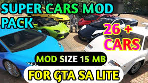 Gta sa lite apk ini dapat diunduh dan diinstal pada perangkat android yang mendukung 16 api ke atas. New Cars For Gta Sa Lite Android Super Cars For Gta Sa Lite Version Mod Size 15 Mb Youtube