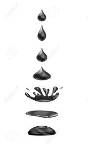 Black and white photos with color: Drop Of Liquid Water Falls And Makes A Splash Black Colour Stock Photo Picture And Royalty Free Image Image 111205490