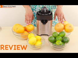 Black And Decker Citrus Juicer Cj 200 Cuisinart Pulp Control Citrus Juicer Review Youtube