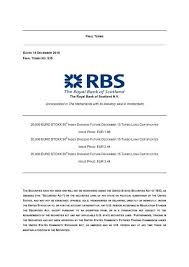 Royal bank of scotland has been removed from a list of the world's most important banks, meaning it will no rbs briefly became the largest bank in the world before the financial crisis, with a balance. The Royal Bank Of Scotland Nv Rbs