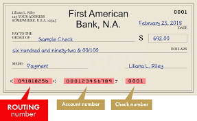 First american bank is an fdic insured bank located in elk grove village and has 5704087 in assets. First American Bank N A Search Routing Numbers Addresses And Phones Of Branches