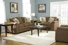 Home Design Ideas Calming And Minimalist Living Room Set Light Blue Living Room Brown And Blue Living Room Brown Sofa Living Room