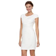 Petite Chaya Textured Cap Sleeve Dress Products Dresses Dresses With Sleeves Cap Sleeves