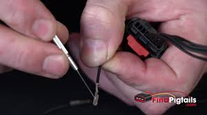 When purchasing terminal repair kits, many terminals are shared across fca vehicle platforms and you may at times also receive a connector that is not needed for your specific repair. R62c8 Repair An Oem Automotive Wiring Connector Blind Spot Collision Youtube