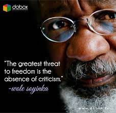 32 quotes from wole soyinka: Dobox Famousquotes Greatful Wole Soyinka The Absence