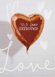 12 5 Jaar Getrouwd Verras Met Een Wenskaart Hallmark