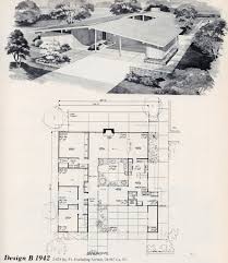 Untitled Mid Century Modern House Plans Modern Floor Plans Vintage House Plans