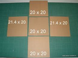Pour cette méthode, le mieux est d'utiliser une feuille rectangulaire. Boite En Carton A Couvercle Diy Fiche Creative