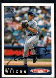 2002 Topps Kris Wilson Baseball Autographed Trading Card Baseball Trading Cards Baseball Baseball Cards