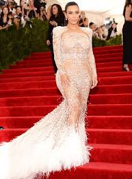 Kim K Showcases Curves In See Through Roberto Cavalli Gown Met Gala Dresses Gala Dresses Nice Dresses