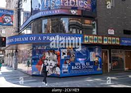 West End Theatres Ramain Closed With Musicals And Other Theatre Shows Like The Incredibly Popular Les Miserables At The Sondheim Theatre On Hold Under Coronavirus Lockdown On 26th June 2020 In London