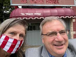 Larry finally graduated from Bacon to a Beni!!! Being adventurous is fun.