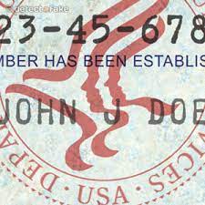 How To Spot Fake: Social Security Cards :: The Bullvine - The Dairy  Information You Want To Know When You Need It